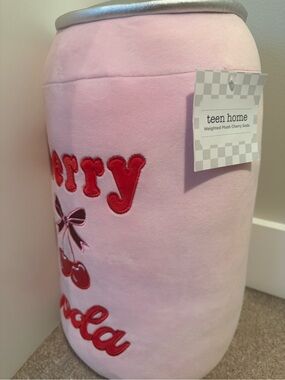 Target Teen Home Pink Cherry Soda Plush Pillow